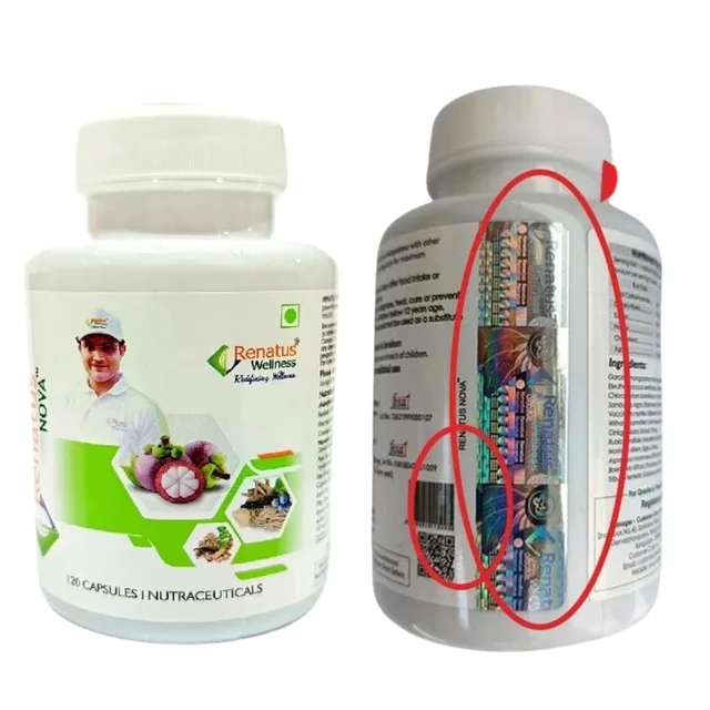 Renatus Wellness Renatus Nova Capsules | Nutraceutical Supplement| 120 Capsule | ORIGINAL - 120 Capsules, 24 Months