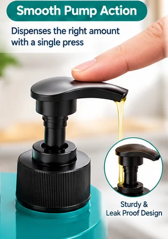 ABG 3 in 1 Soap Dispenser with Sponge Holder, Liquid Soap & Dishwash Dispenser Pump for Kitchen Sink