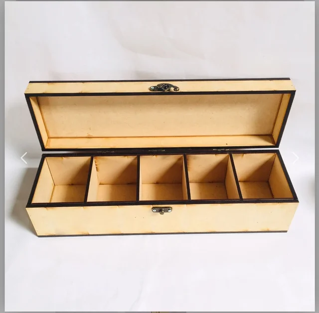 5 slot- Watch/ Jewellery Box - 13/4/3"