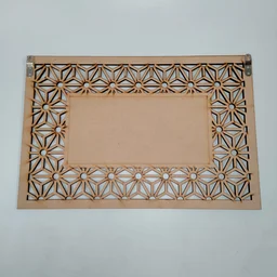 Jalicut Designer Nameplate - 17/12", Only Base Without Name