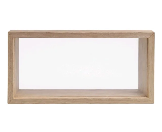 3D Display Wooden Shadow Box - 8/4/2"