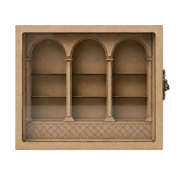 Mdf Anxiety Bookshelf - 12/8/2 Inches