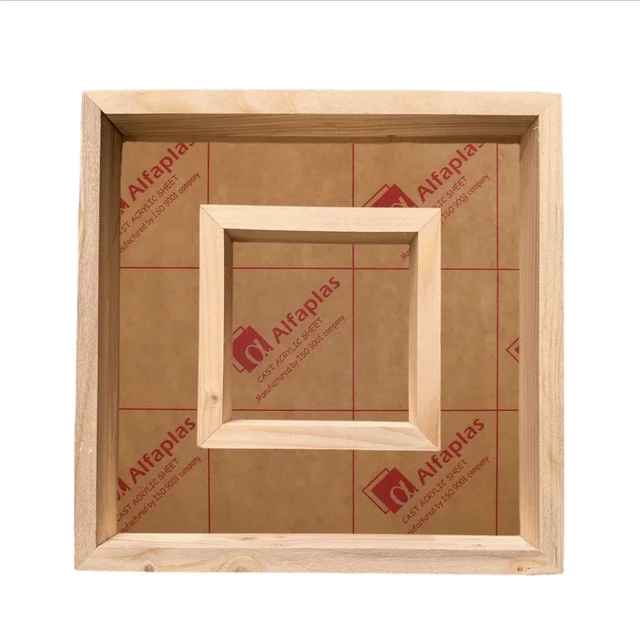 Pinewood Photo Preservation Frame - 10/10/1", Mdf Base