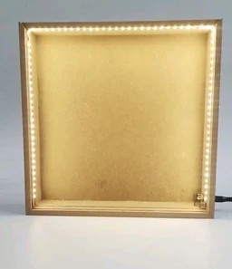 Pinewood LED Shadow Box - 12/10/2"
