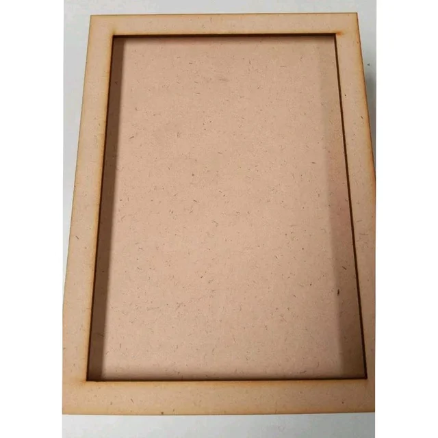 Rectangle Base With Border Nameplate - 13/9", 6+2.5mm