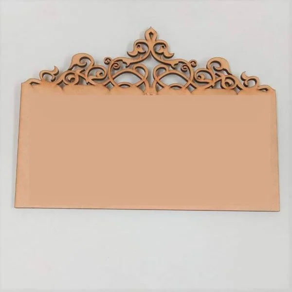 Victoriam Style Rectangular Nameboard - 12/8", 6mm