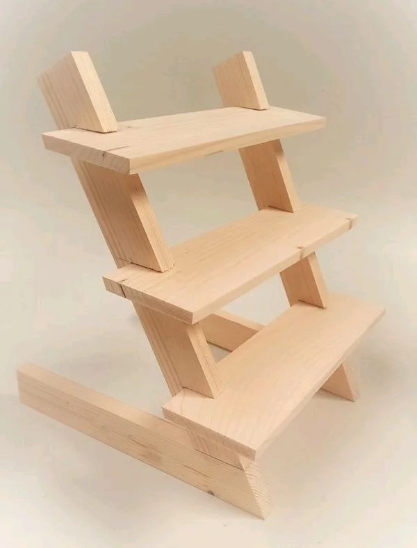Diy Pinewood Display Stand - 12/4"