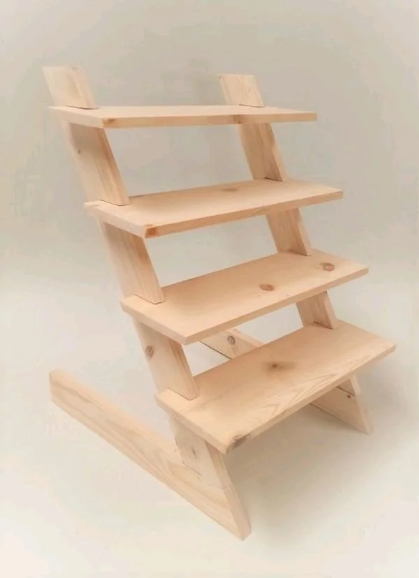 Diy Pinewood Display Stand-4 Step - 14/4"