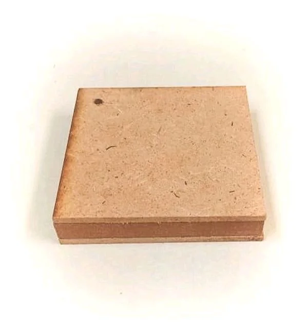 Silver Coin / Kumkum -Sliding Box - 2.5/2.5", 12mm, 10pcs