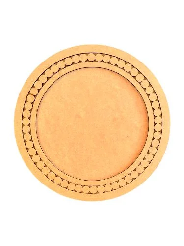 Laser Cut Pooja Thali -3 - 15"