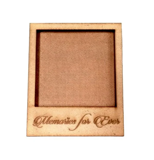 Engraved Polaroid Fridge Magnet - 1, 4/3"
