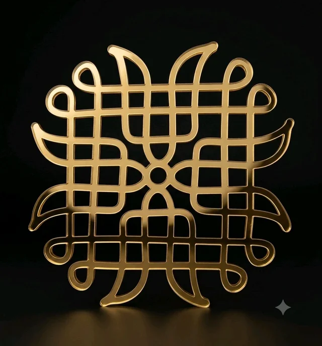 Kolam Cut Out -6 - 4", 2.5mm, Mdf