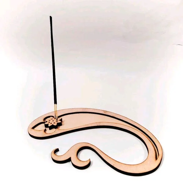 Paisley Incense Stick Holder-3 - 11/6"