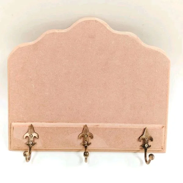 Victorian Grooved + Brass Hok Keyholder - 10/8"