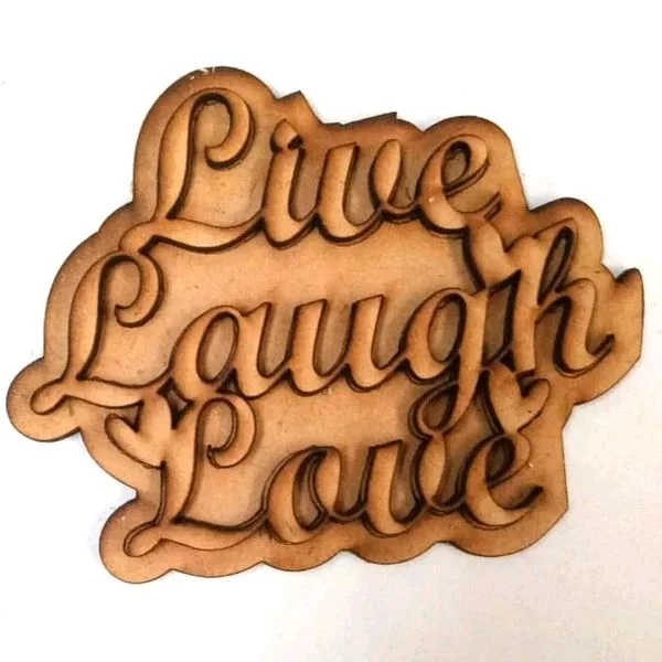 Live Love Laugh Fridge Magnet