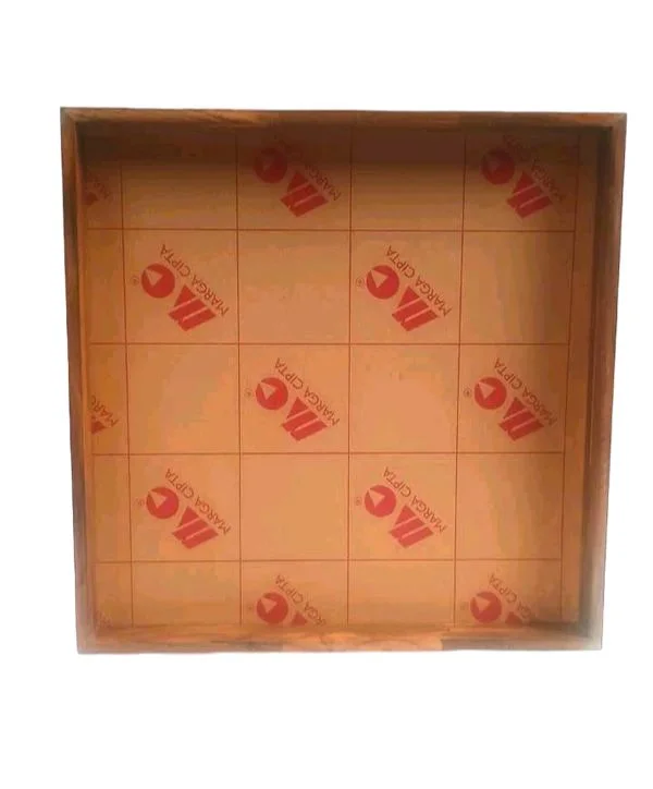 Teakwood Floating/ varmala Frame - 12/12"