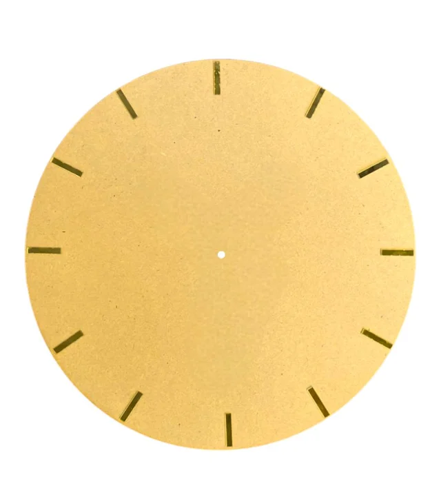Mdf Clock + Acrylic Numbers - 15"