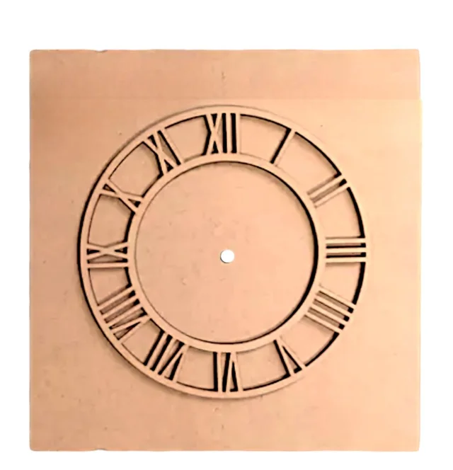 Mdf Clock - 15"