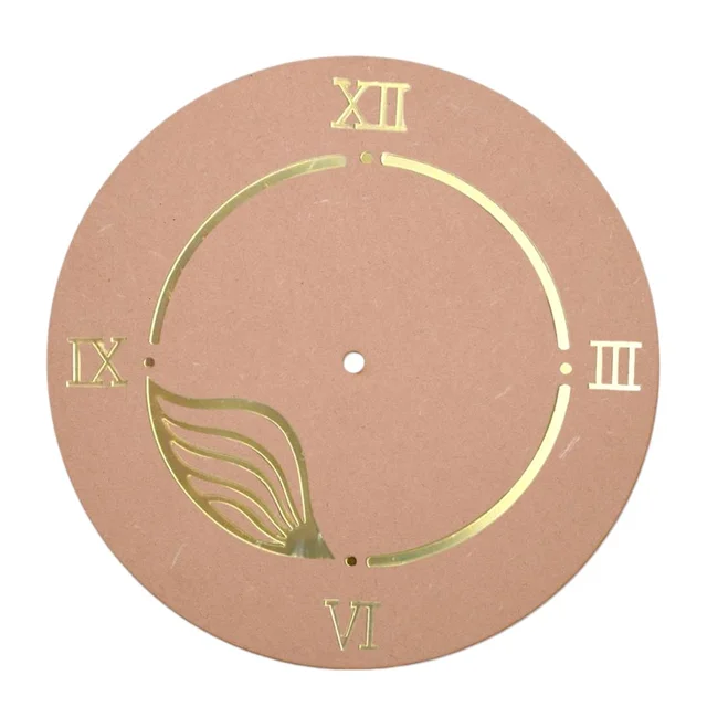 Mdf- Acrylic Clock - 15"