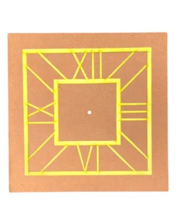Mdf- Acrylic Clock - 15"