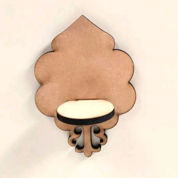 Paisley Diya Stand/ Shelf - 6/4/2"