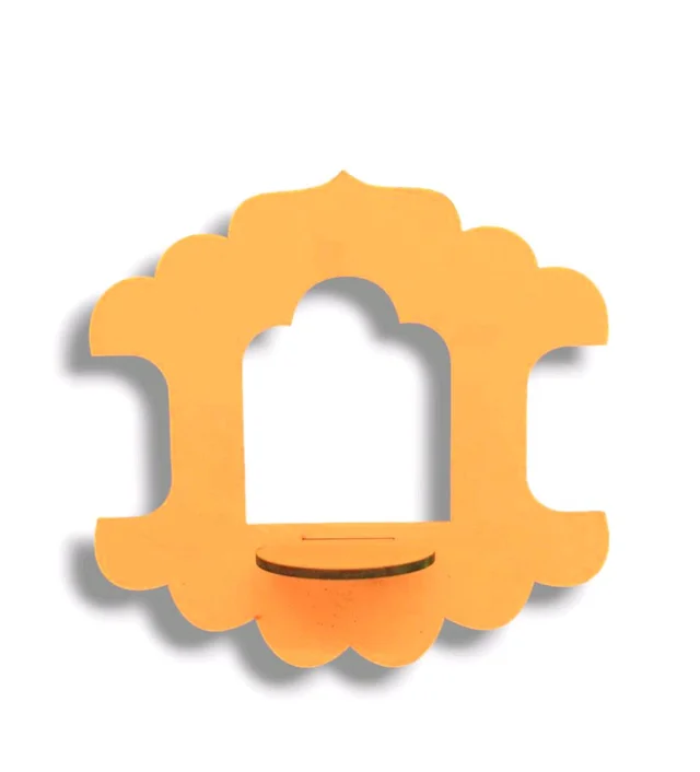 Traditional Diya Stand - 8/8/3", Single