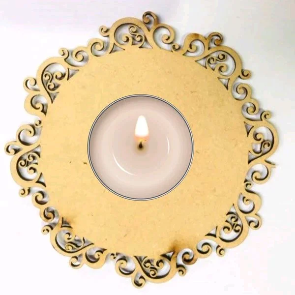 Lasercut Tealight - 2.5mm