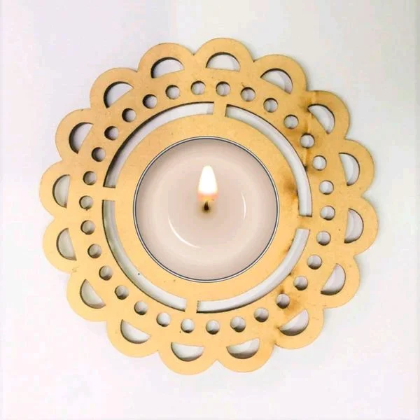 Lasercut Tealight