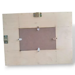 Wooden Platter With Partition - 12/9/1", With Centre Mdf