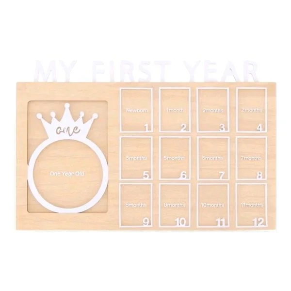 Baby Birth One Year Frame - 18/13"