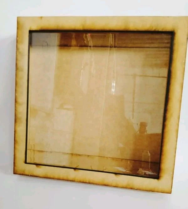 Mdf 4 Side LED Shadow Box -broad Border - 10/10/1" Ht