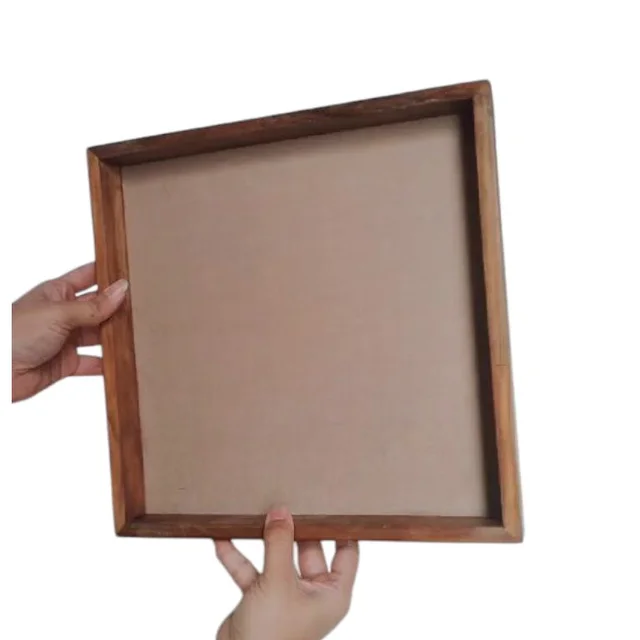 Teakwood Preservation Frame - Mdf Base - 12/9/1.5"