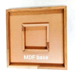 Teakwood Preservation With Photo Frame - Mdf Base - 18/14/1.5"