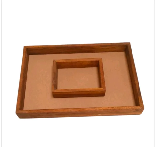 Teakwood Preservation With Photo Frame - Mdf Base - 18/14/1.5"