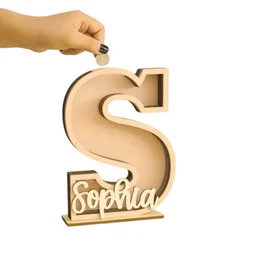 Alphabet Monogram Piggy Bank