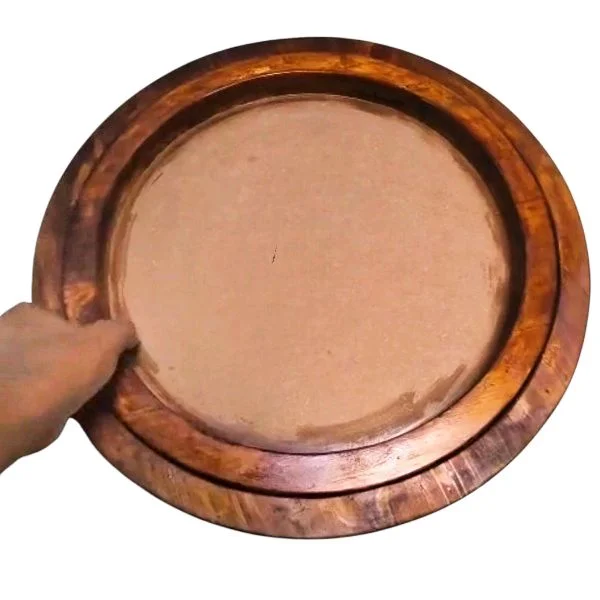 Teakwood Finish Preservation Frame - 16"