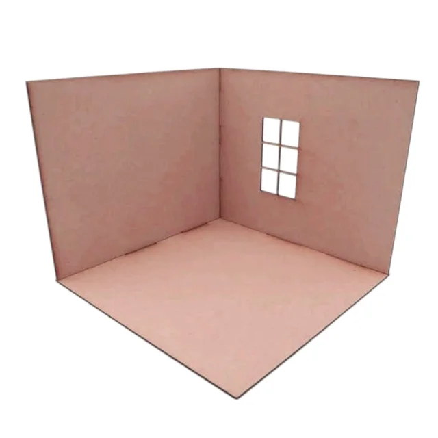 DIY Room Box/ Miniature Room Box:B5 - 8/8/8", ClosedRoom Box - With Acrylic