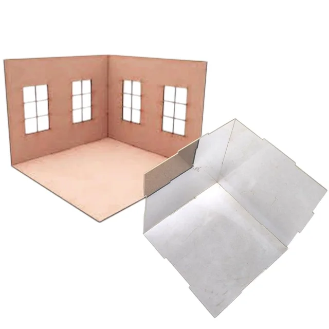DIY Room Box/ Miniature Room Box:B7 - 10/10/10", Closed Room Box - With Acrylic