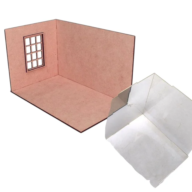 DIY Room Box/ Miniature Room Box:B8 - Open Room Box- Without Acrylic, Open Room Box