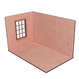 DIY Room Box/ Miniature Room Box:B8 - Open Room Box- Without Acrylic, Open Room Box