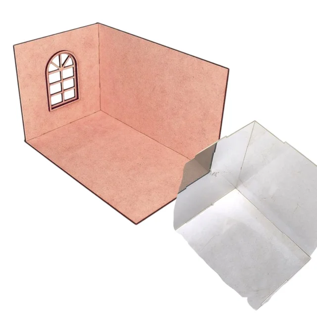 DIY Room Box/ Miniature Room Box:B9 - 10/8/8", Closed Room Box -With Acrylic