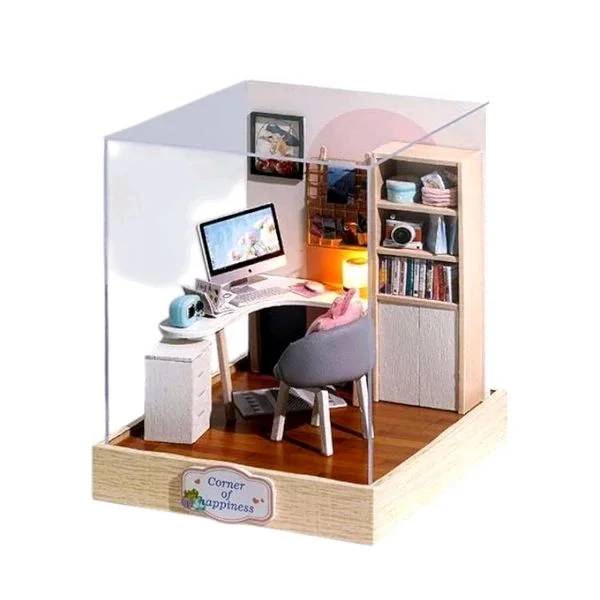 DIY Wooden Room Box,B10 - 5/5/6.5"