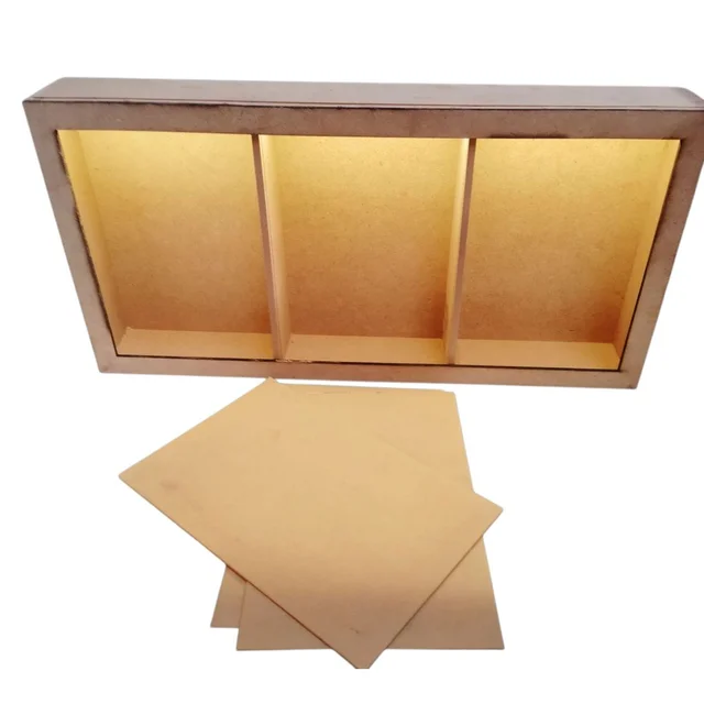 Long Horizontal Mdf Shadow Box - 18/10/2.75"