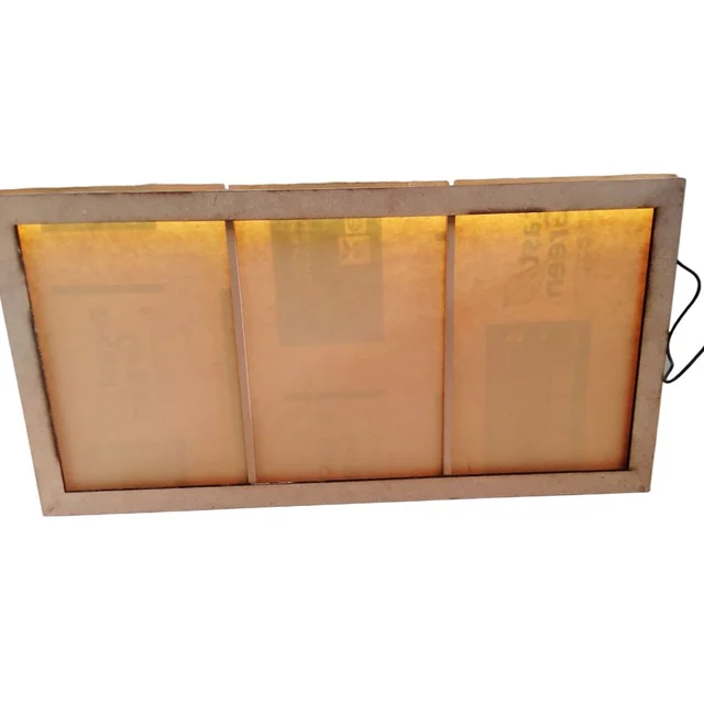 Long Horizontal Mdf Shadow Box - 18/10/2.75"