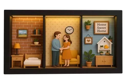 Long Horizontal Mdf Shadow Box - 18/10/2.75"