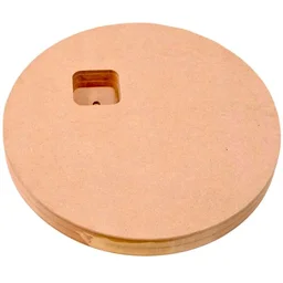 Geode/ Agate Flower Preservation Mdf Clock Base - 18inch, 24mm