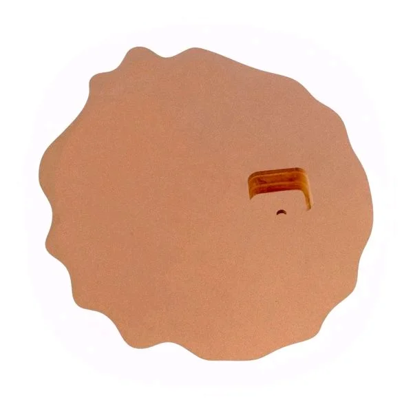 Geode/ Agate Flower Preservation Mdf Clock Base - 16 Inch, 24mm
