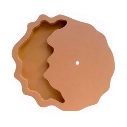 Geode/ Agate Flower Preservation Mdf Clock Base - 18", 24mm