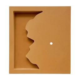 Geode/ Agate Flower Preservation Mdf Clock Base - 16 Inch, 40mm