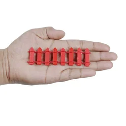 Miniature Garden Fence- - L-9.6/H-2.2cm., 10 Pcs